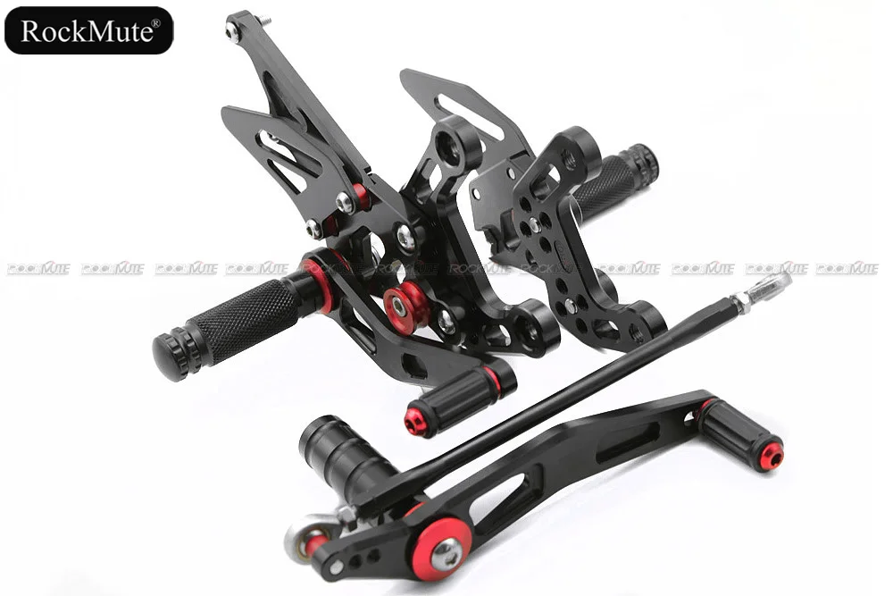 For YAMAHA YZF-R1 2009 2010 2011 2012 2013 2014 Motorcycle Accessories CNC Adjustable Rider Rear Set Rearset Footrest Peg | Автомобили и