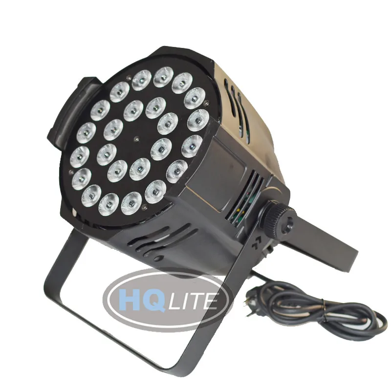 8 шт. 18 Вт RGBWAP 24 led 6in1 диско этапа светильник ing DJ par может вечерние свадебные