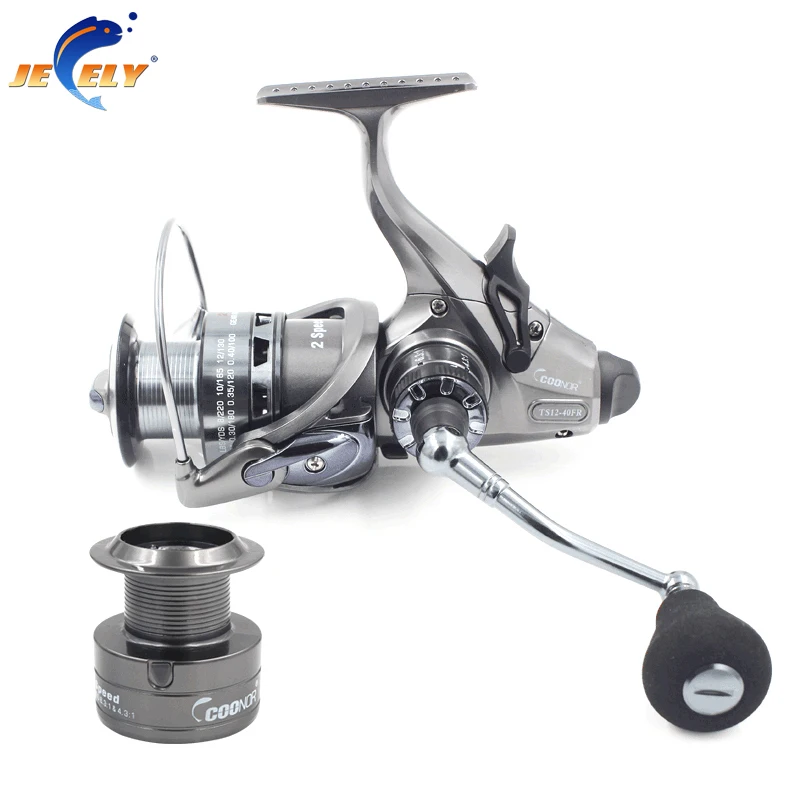 JEELY TS4000/6000 10BB+1RB Double Brake Carp Fishing Reel Bait Runner Spinning | Спорт и развлечения