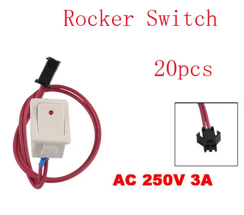 Вкл/Выкл 2 позиционный SPST контактный защелкивающийся переключатель для лодки с