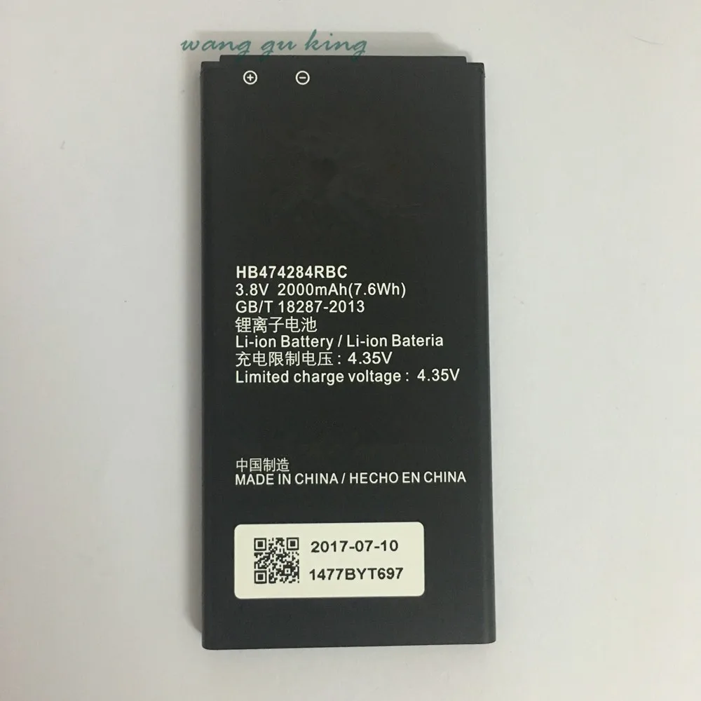 3 8 В 2000 мАч HB474284RBC для Huawei Honor 3C Lite C8816 C8816D G521 G615 G601 G620 Y635 Y523 Y625 U32 батарея