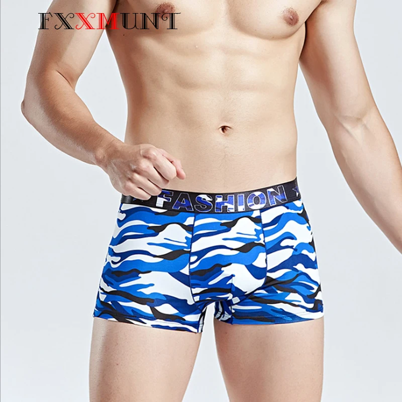Трусы-боксеры из Ice Silk с рисунком, мужские боксеры, нижнее белье, Calecon Homme, мужские боксеры, шорты, нижнее белье, боксеры, сексуальные боксеры, шорты, мужские трусы
