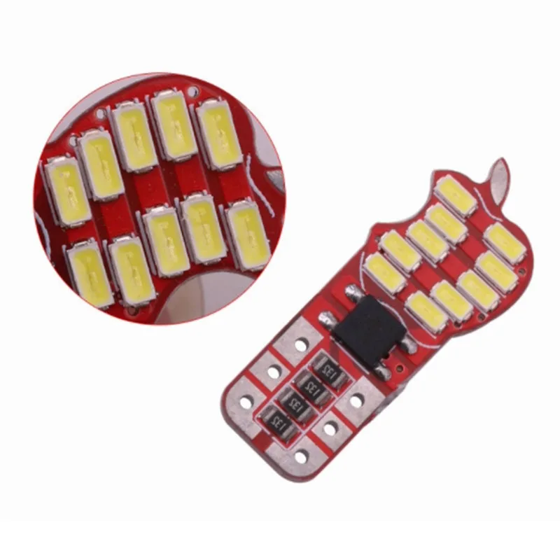 2 шт. Автомобильные светодиодные лампы T10 W5W 194 3014 20SMD PCB Canbus|Сигнальная лампа| |