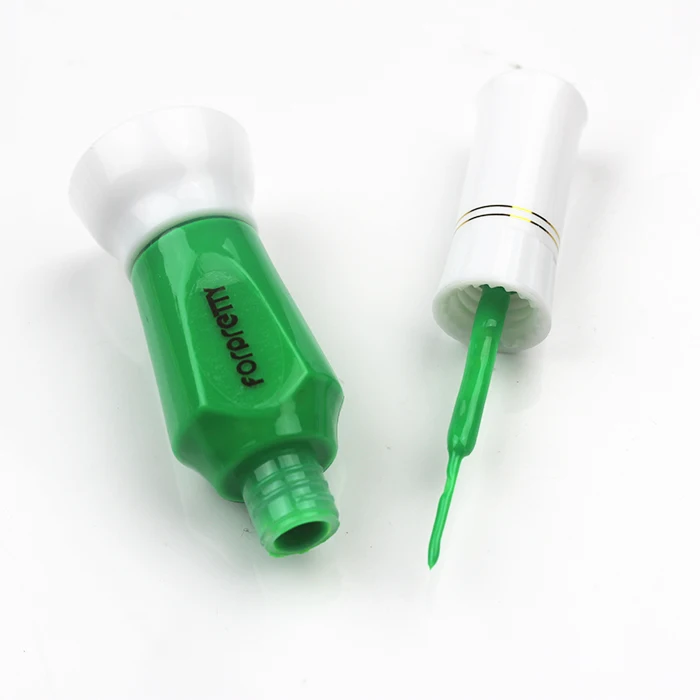 Лак для ногтей художественная Ручка 3D Vernis A Ongles набор ручек блеск Esmalte Para Unha 12 цветов Nagellak для краски Лак Лот 023 - Цвет: green
