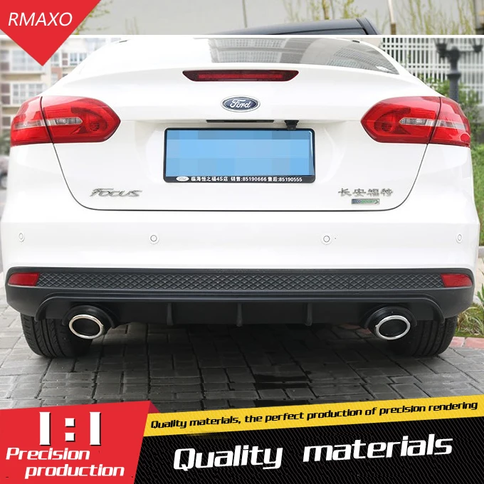 Для Focus Задний Спойлер ABS задний бампер диффузор защитные бамперы для Ford Focus Body набор бампер задний спойлер