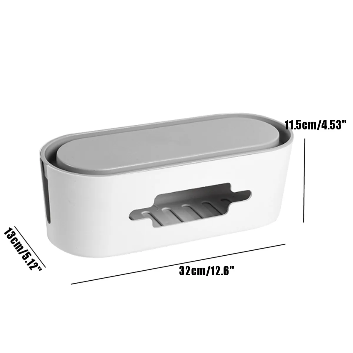 32x13x11,5 см, жесткий пластиковый блок питания, коробка для хранения, устройство для сматывания кабеля, органайзер, коробка для управления кабелем с держателем, чехол для домашней безопасности