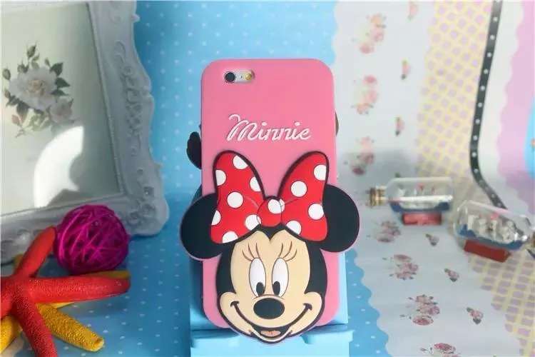Novelty cartoon mickey case for samsung note 4 &ampminnie &ampmonster case&amp 3 covers |
