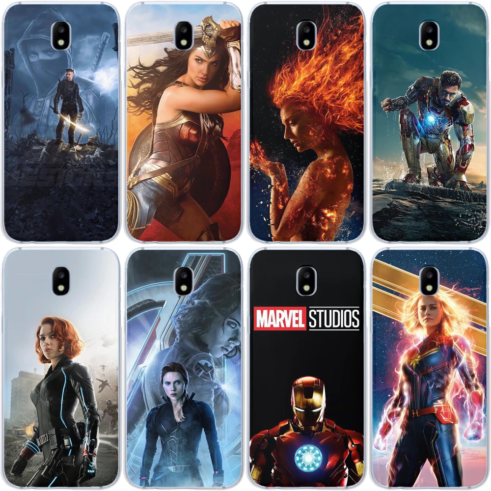 Модный чехол для телефона Samsung Galaxy s8 S9 Plus S6 S7 S10 Lite Note 8 9 Miracle Hero Iron Man Spiderman мягкий