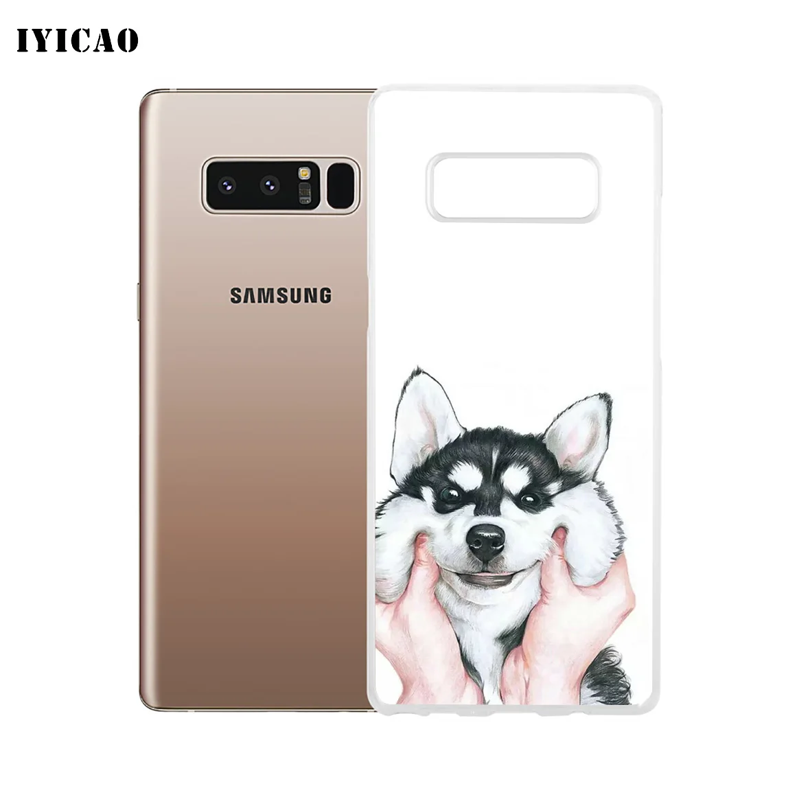 Мягкий силиконовый чехол IYICAO для Samsung A5 A6 Plus A7 A8 A9 J3 J5 J7 Note 8 9 TPU | Мобильные телефоны