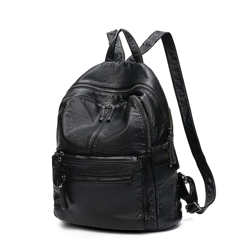 2018 Для женщин рюкзак высокое качество из искусственной кожи Mochila Escolar школьные