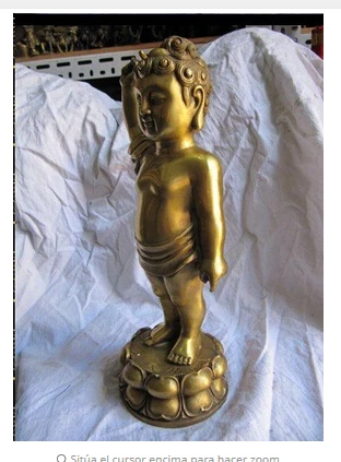 Puro tibet budismo estatua de buda sakyamuni ремесло оптом завод Латунное искусство | Дом и сад
