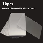 10 шт. удобный пластиковый скребок для открытия карты для iPad планшета сотового телефона приклеиваемый экранзадний корпус инструмент для ремонта
