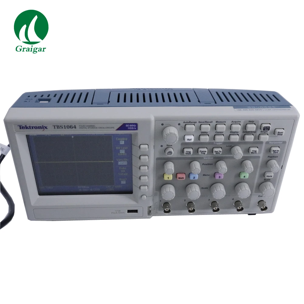 Новый цифровой осциллограф Tektronix TBS1064 пропускная способность 60 МГц 4 канала 1 GS/s