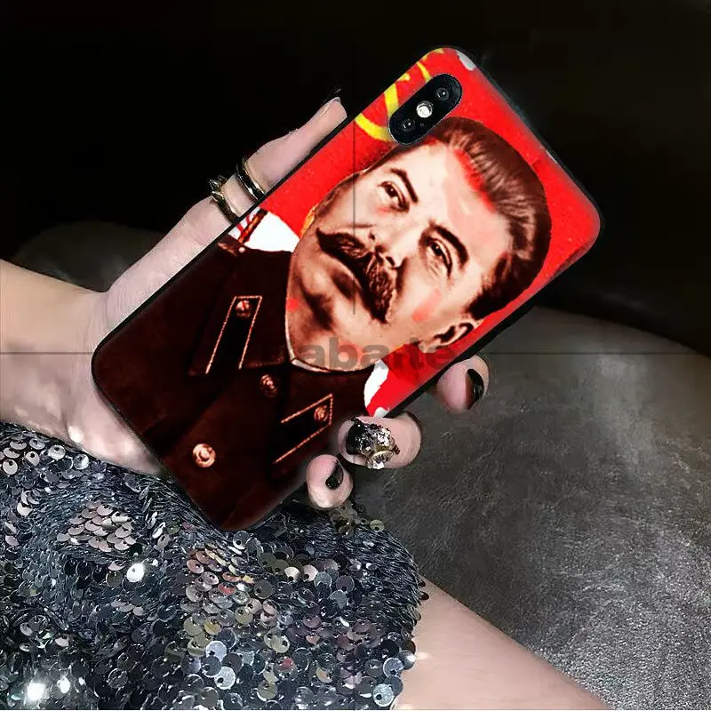 Babaite Сталин Советский Союз ТПУ Мягкий силиконовый чехол для телефона iPhone X XS MAX 6 6s 7