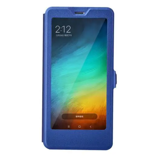 Чехол-книжка Xiaomi Redmi Note 5, чехол для смартфона, ПУ, прозрачное окошко для просмотра, Xiaomi Redmi 5A, чехол для Xiaomi Redmi 5 A 5 Plus, чехол