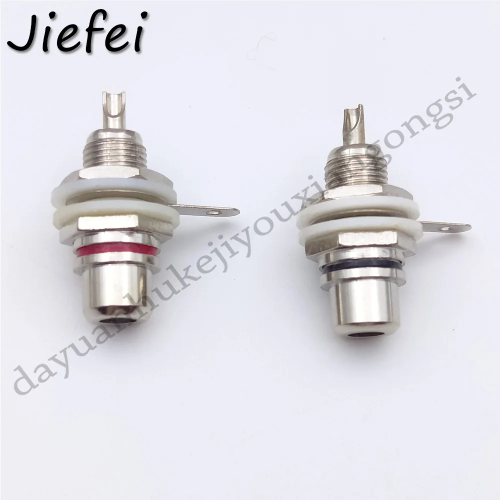 10 шт. серебристые Панельные разъемы с гайкой|Соединители| |