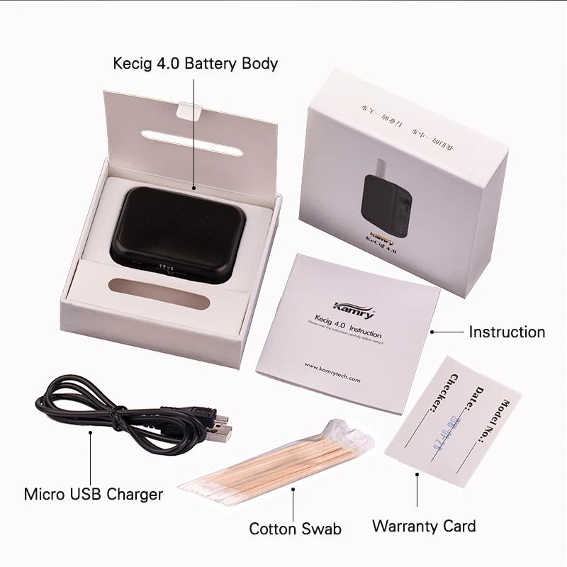 Kamry Kecig 4 0 электронная сигарета для нагревания табака картридж VS KeCig 2 Plus kecig plus