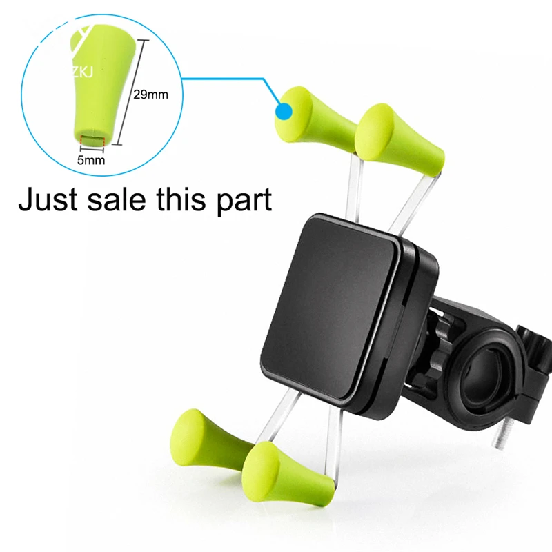 xmxczkj bicycle mobile cell phone holder accessories support stand for x grip silicone cap smartphone bike motorcycle grip mount free global shipping