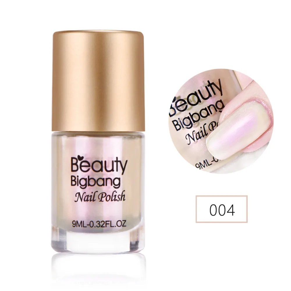 BeautyBigbang 6 бутылок 8 мл Жемчуг Русалка лак для ногтей Блестящий Блеск лак для ногтей маникюрная пилка художественный лак