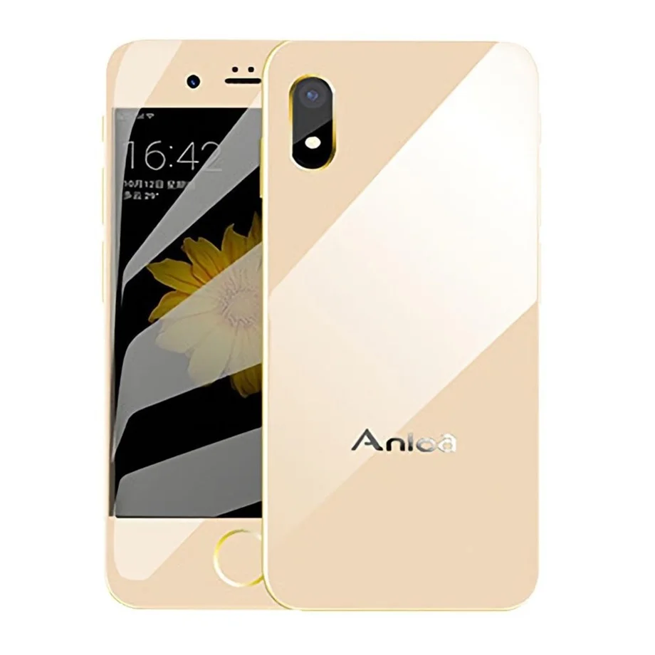 Маленький 3g WCDMA Мини смартфон Anica i8 WiFi gps динамик Celulares Android 6,0 Google Store четырехъядерный 2,4" мобильный телефон