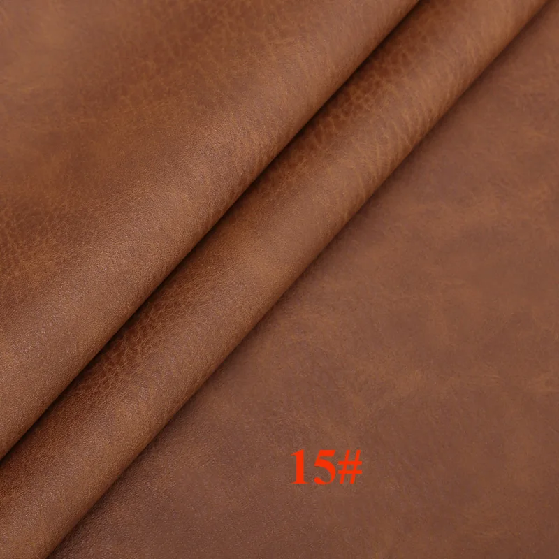 15 Meetee 50X68 см искусственная Синтетическая кожаная ткань для шитья DIY сумка обувь диван материал украшения дома аксессуары AP479 - Цвет: 15
