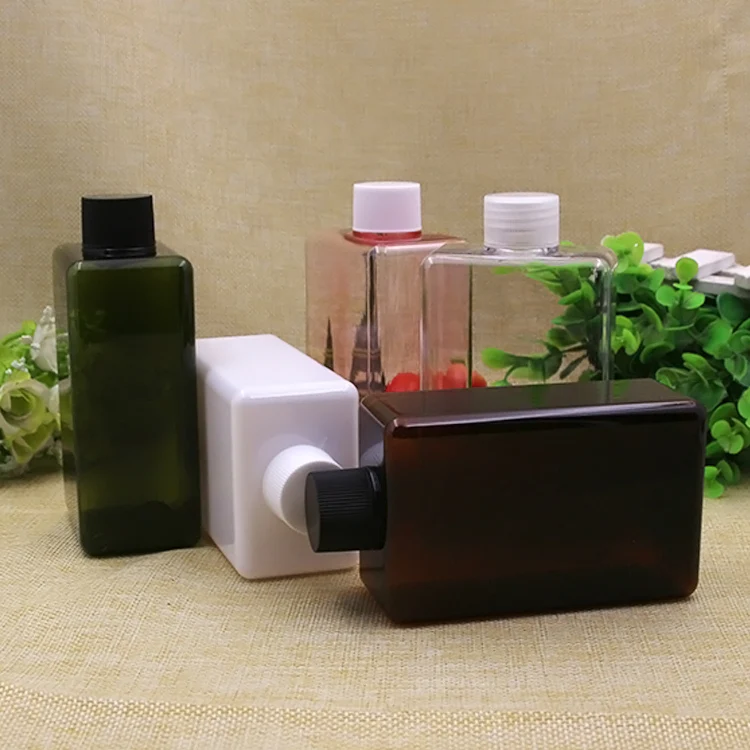 Прозрачная цветная пластиковая эмульсионная упаковка 6 унций 300 мл 2/20 шт. пустая