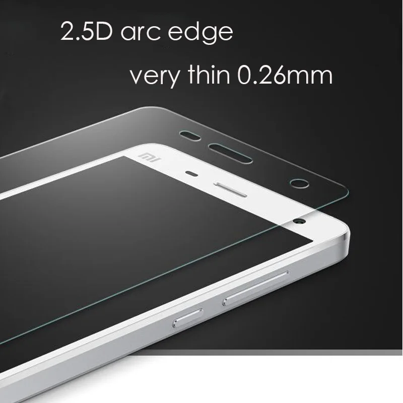Mwihphms Защита экрана для xiaomi4 ультратонкая стеклянная пленка закаленное стекло mi 4