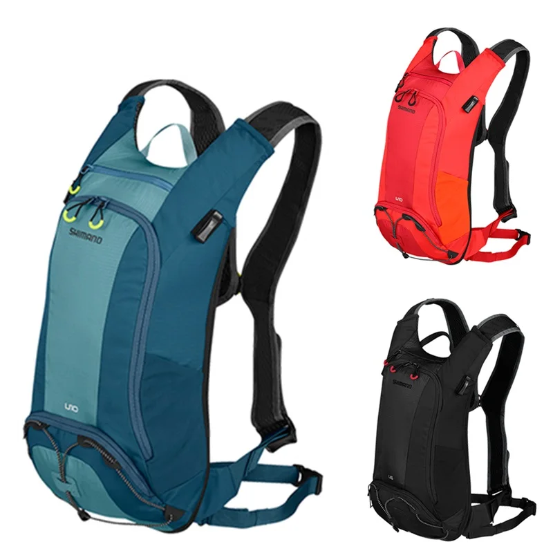 Shimano Unzen 10л объемный велосипедный гидратационный рюкзак для велосипеда Mochila Camel
