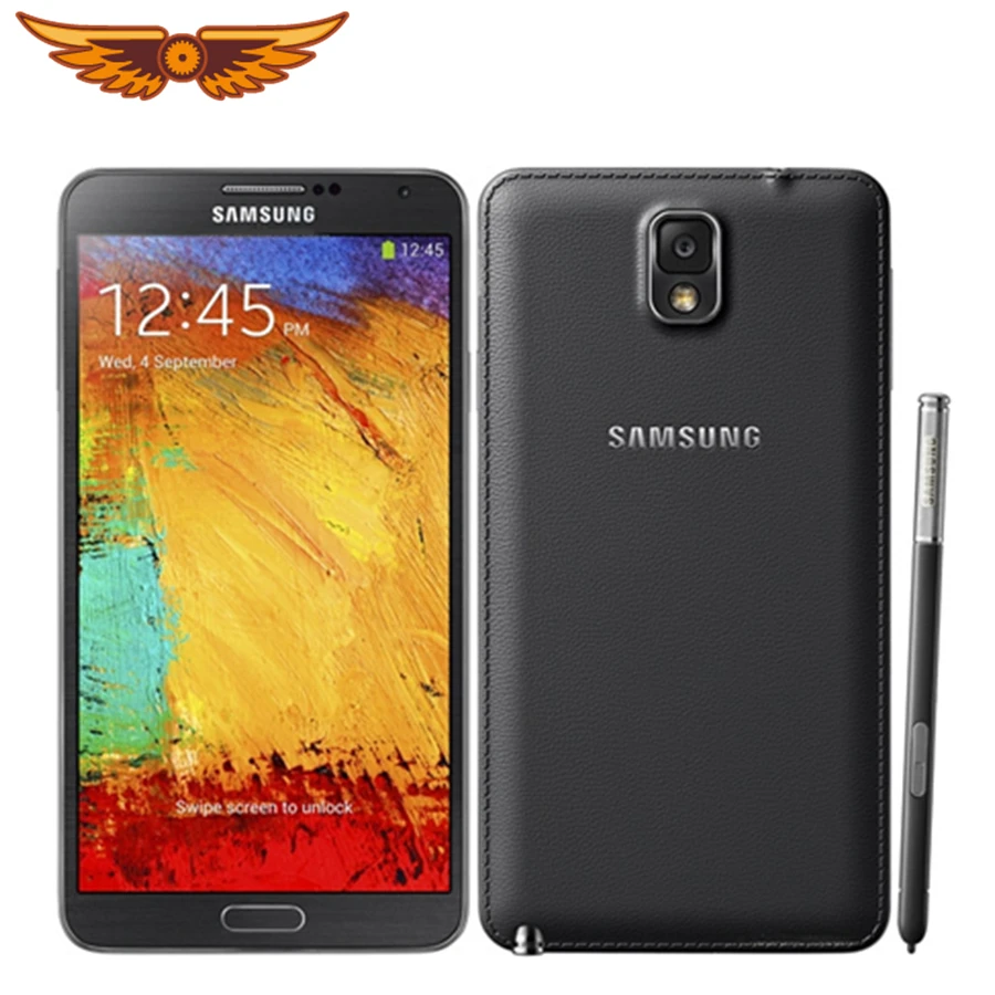 N9005 Оригинальный разблокированный Samsung Galaxy Note 3 16 Гб/32 Гб ПЗУ + ГБ ОЗУ 13 0 МП 5 7 дюйма