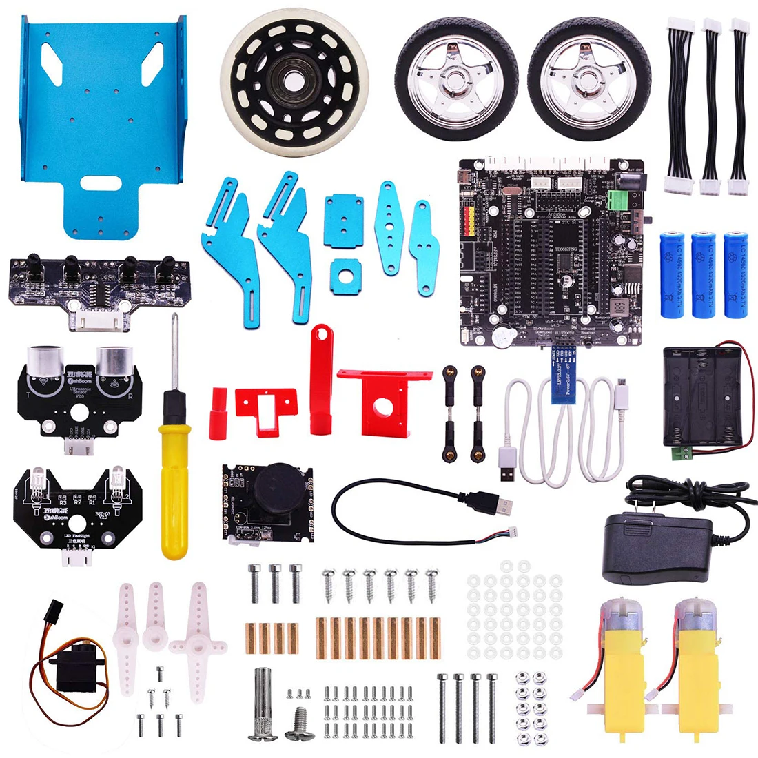 Для Raspberry Pi 4/1G TrikeBot умный робот автомобиля программируемый обучения Камера видео DIY робот комплект электронные игрушки для детей и взрослых