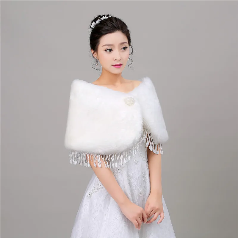 Forevergracedress Бесплатная доставка Элегантный 2018 Искусственный мех палантины