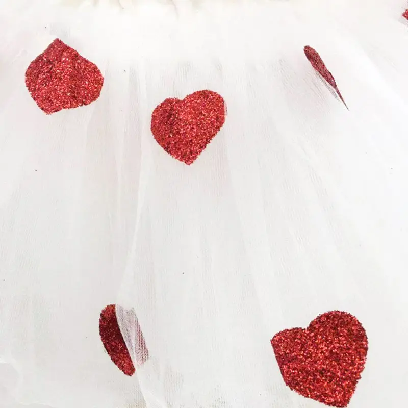 Bowknot Princess Tutu Skirt Baby Girls Summer Clothes Heart Kids Party Tutu for Girl Skirts Children Colorful Mini Pettiskirt 3