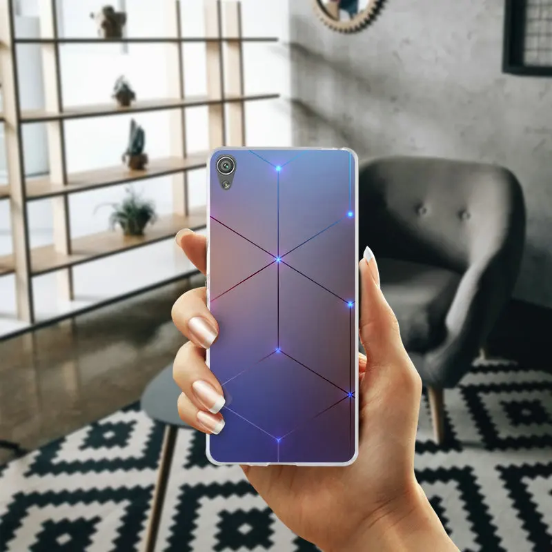 Горячая Текстуры Металл Мягкие TPU чехол для телефона сумки Sony Xperia E3 E5 T3 M2 M4 M5 XA XZ Z Z1