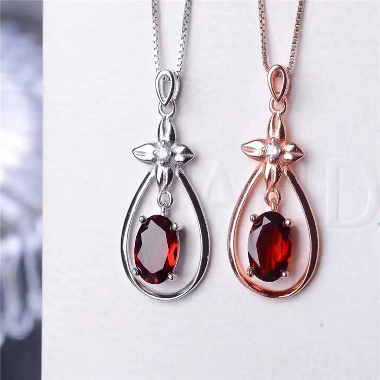 KJJEAXCMY boutique jewels женское кольцо с натуральным гранатом серьги-подвески из 3 частей