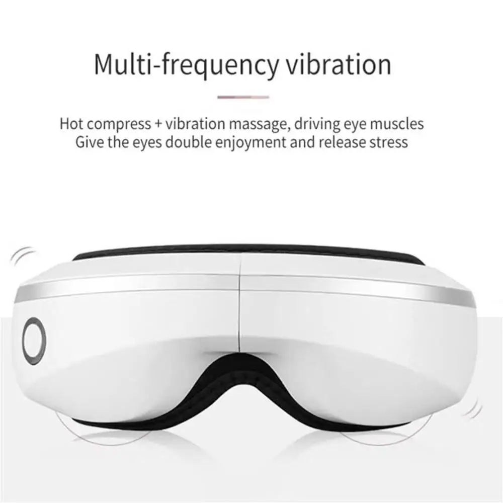 Bluetooth Wireless Eye Massager Air Compression Massage with Music Smart Heated Goggles Anti Wrinkles Care | Красота и здоровье