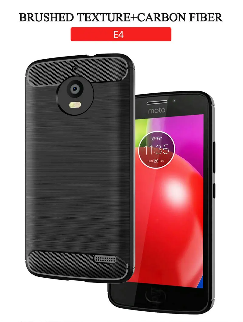 Анти-телефон с распознаванием отпечатка пальца чехол для Motorola MOTO E4 E 4th Gen 2017 XT1766