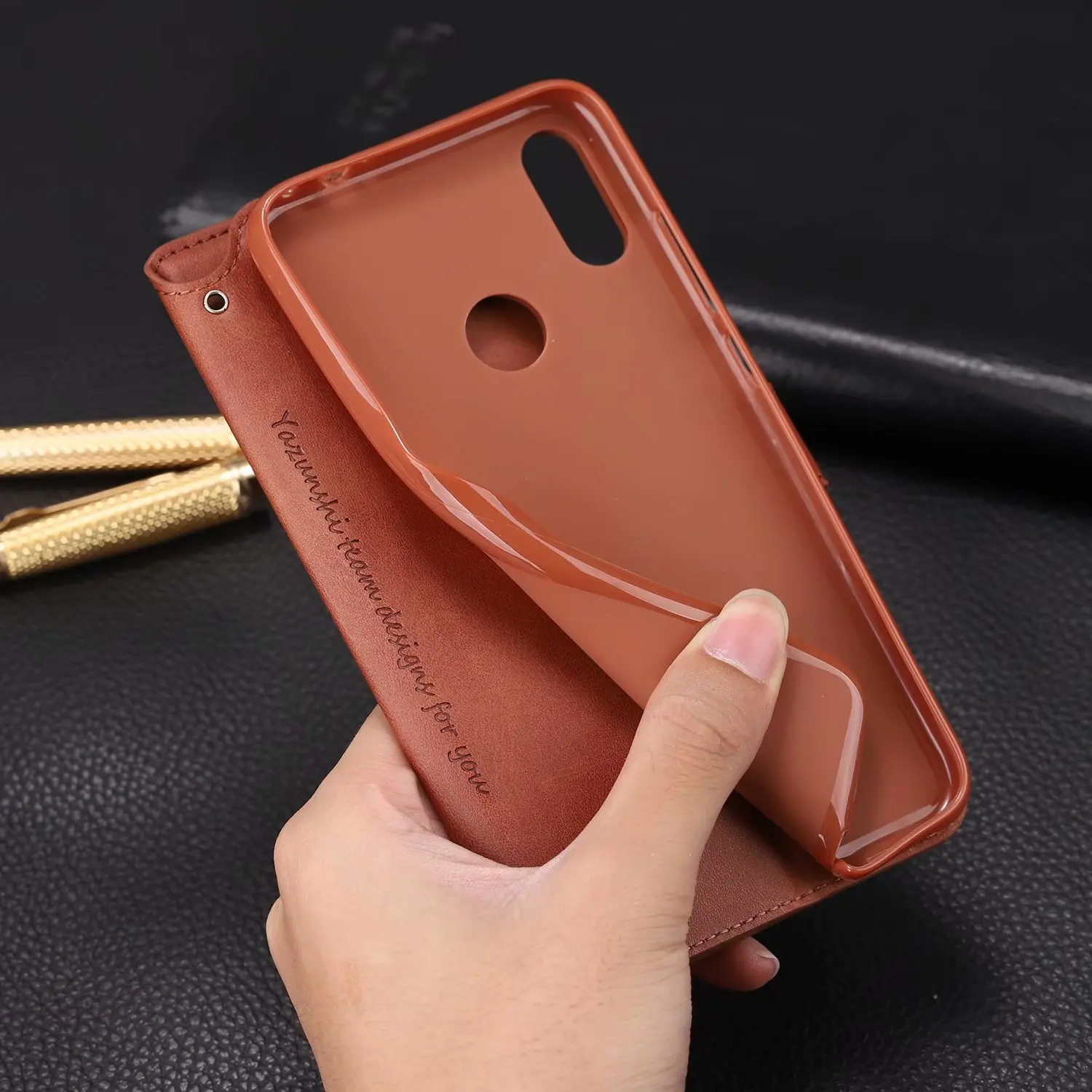 Чехол AZNS для Xiaomi Redmi Note 7 чехол из искусственной кожи держатель карт бумажник |