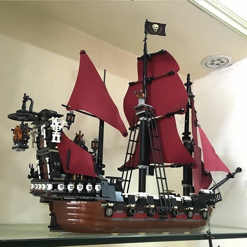 16009 Film Series Le After Pirates Queen Number Alpinia 1151pcs Oxyphylla Spelling Insert Assembling Building Blocks | Игрушки и хобби