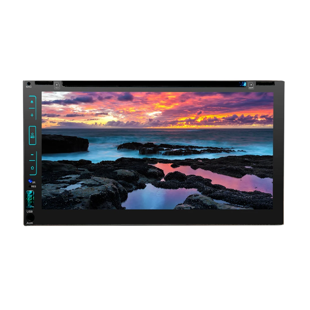 HEVXM 6601Android 6 95 дюймовый автомобильный DVD навигационный плеер Автомобильный GPS