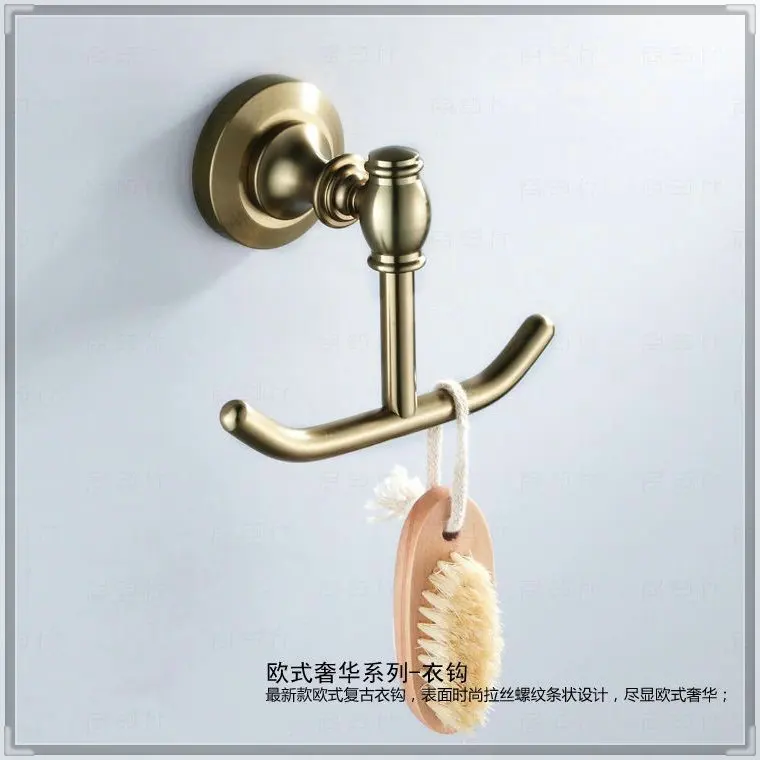 Bathroom Accessories European Antique Bronze Robe Hook Clothes Coat Products Wholesale coat hanger MJ 7008 t|hanger buyer|hanger movieshanger plate |