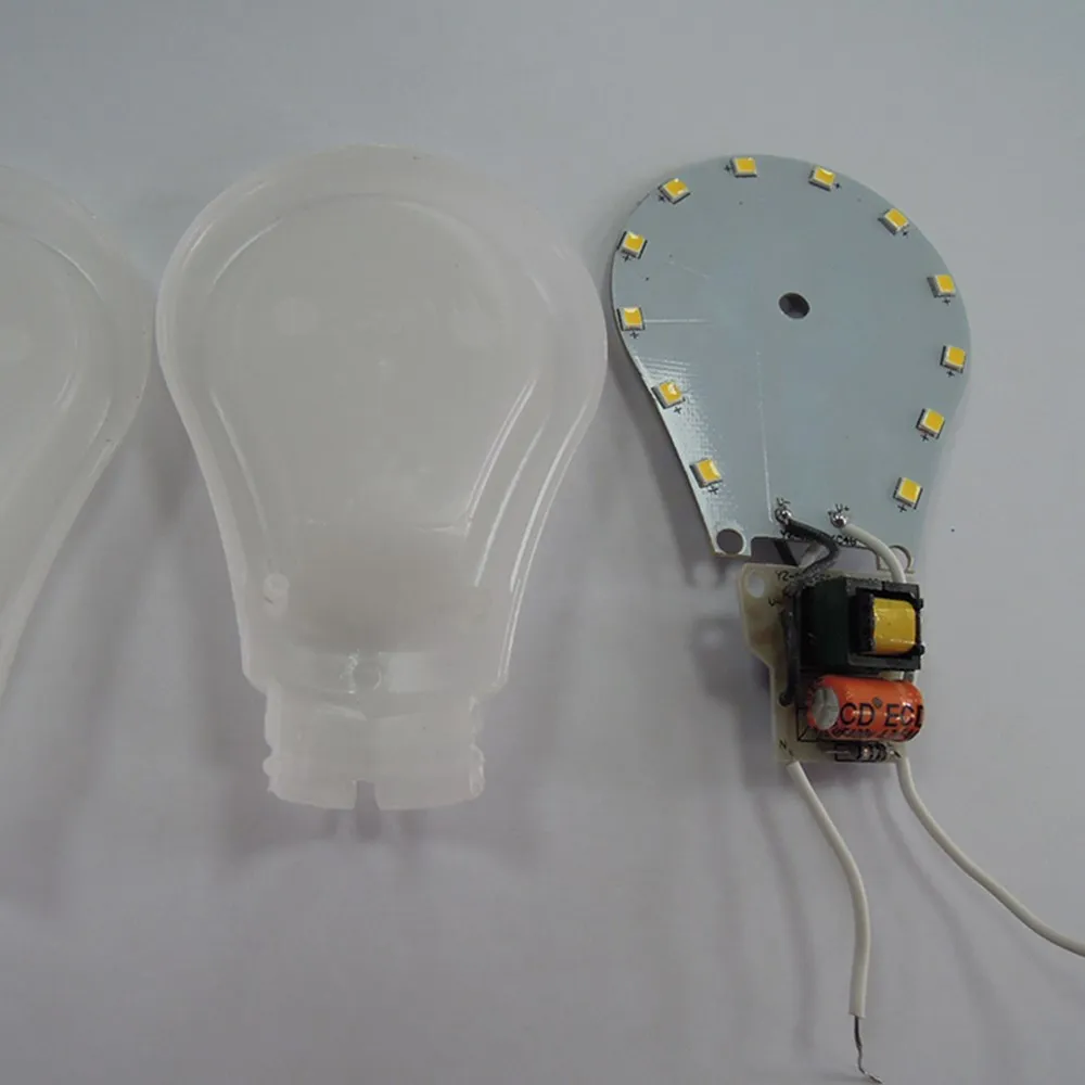 LED bulb e27 lamp warm cool white slim light 3000K 6000K 6W 7W 9W SMD 2835 PC AL decoration home IP20 new 2016 6pcs lot | Лампы и
