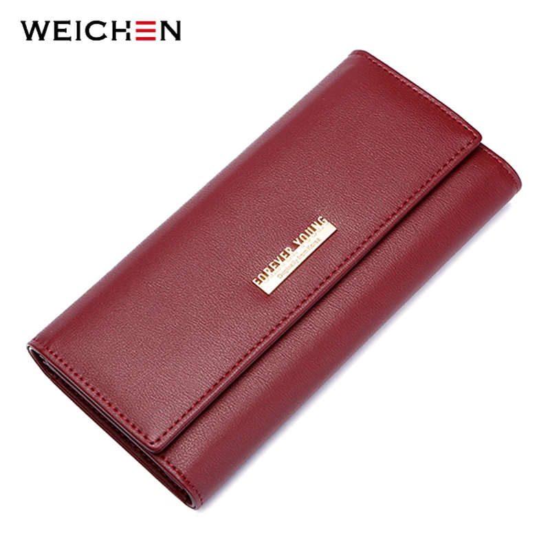 Женский вместительный кошелек клатч из мягкой кожи|long wallet|long wallet brandwallets for women |