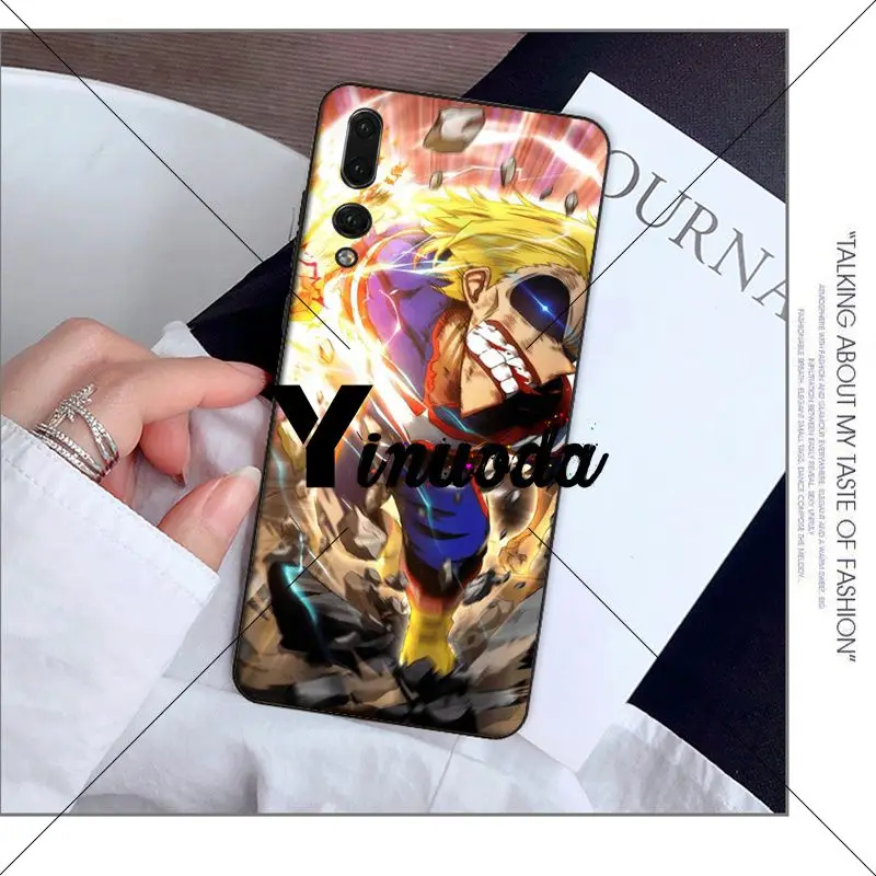 Yinuoda My Hero Academia Olmert Soft Silicone Phone Case Cover for Huawei Mate10 Lite P20 Pro P10 Plus Honor 9 10 Mobile | Мобильные