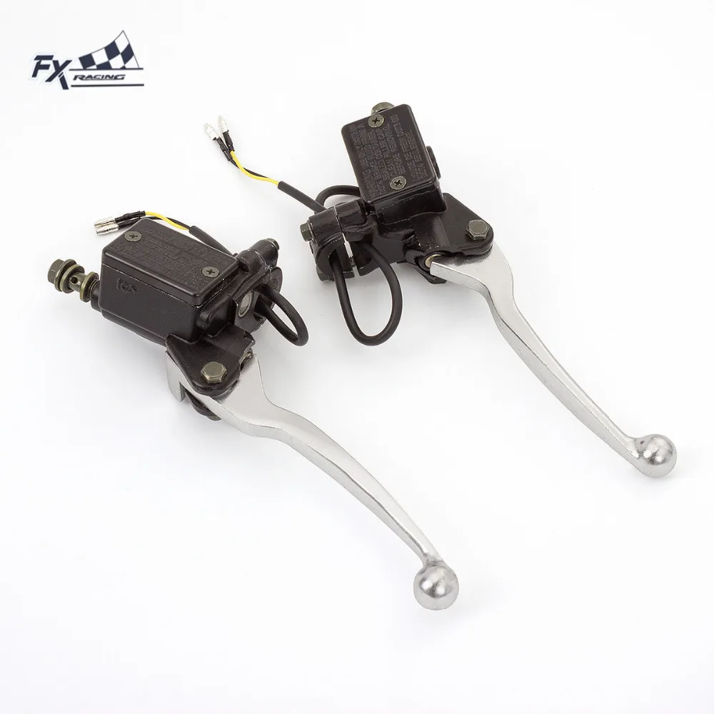 

Universal 7/8" 22mm Motorcycle Hydraulic Brake Clutch Lever Master Cylinder Reservoir Levers For 125CC - 500CC Motorcycles