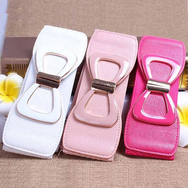 2016 Новинка ремень декоративные эластичные Ремни для Для женщин бантом Широкий