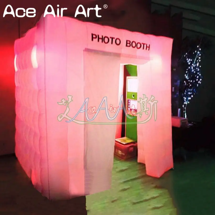 Завод выпускал надувные photo booth дисплей selfie private studio с изготовленным на заказ