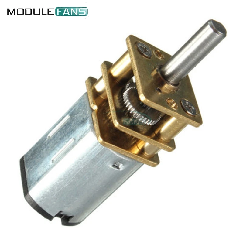 Микро редукторный мотор с металлическим зубчатым колесом DC 6V 30RPM N20|motor 6v|motor dc