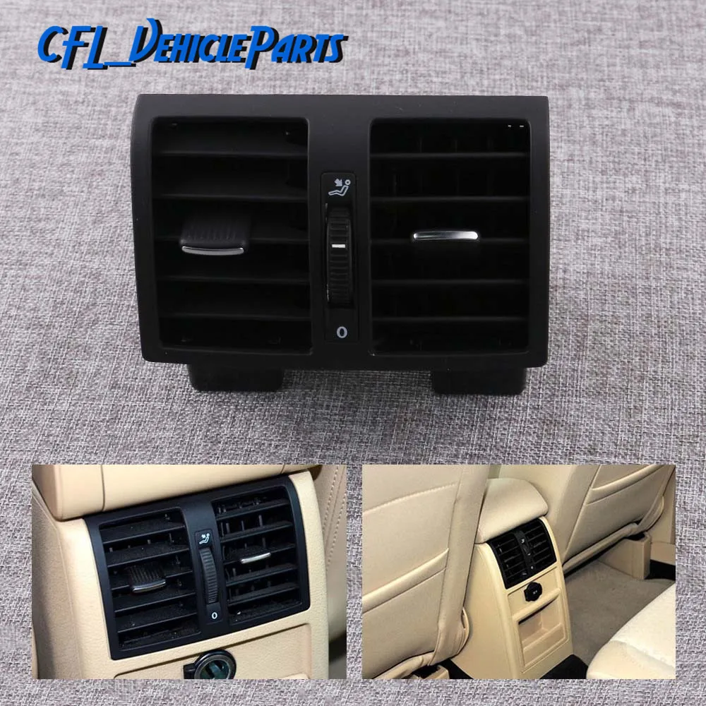 

Black Center Console Rear AC Air Conditioning Outlet Vent 1TD819203A For VW Caddy 2004-2015 Touran 2004 2008 2010 2012 2014 2015