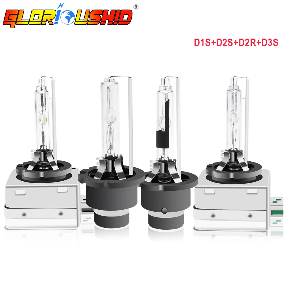 2 шт. D1S D2S D2R D3S HID лампы 12 В 35 Вт Ксеноновые для фар 4300k 5000k 6000k 8000k D1 D2 D3 автомобильные
