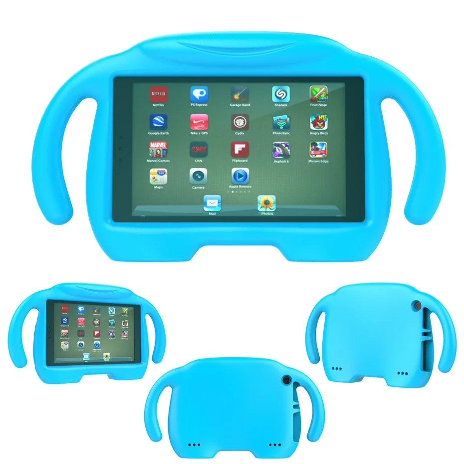 Для Amazon Kindle Fire HD 8 чехол Baymax kids tablet Shell противоударный EVA Ручной Чехол-подставка для Kindle Fire HD8